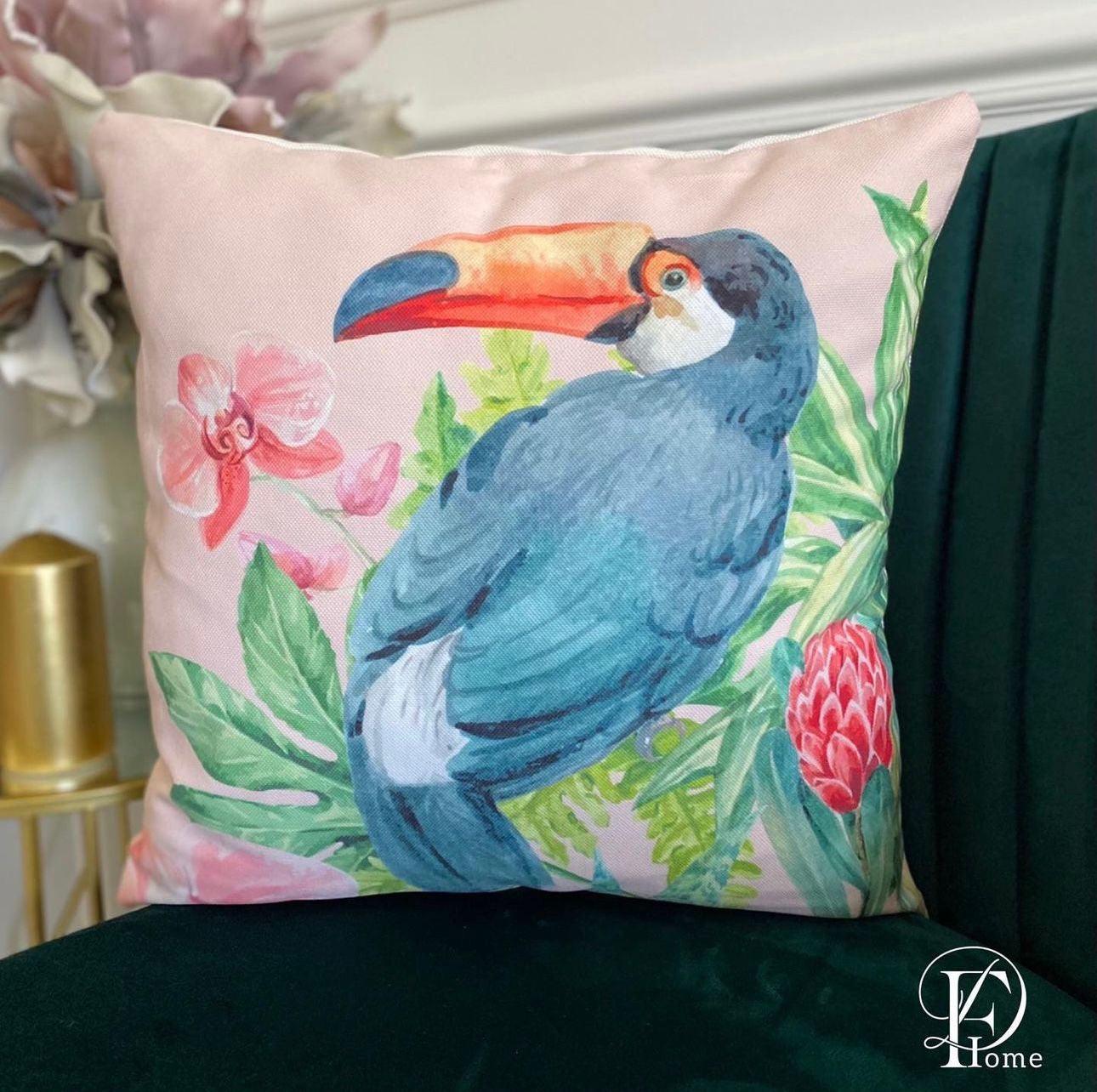 Toco Toucan Cushion