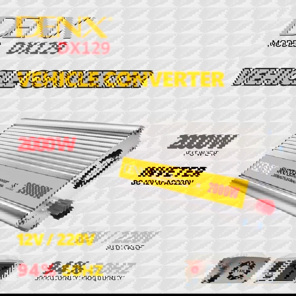 Vehicle Converter 12V/220V - ObjectsUAE - 
