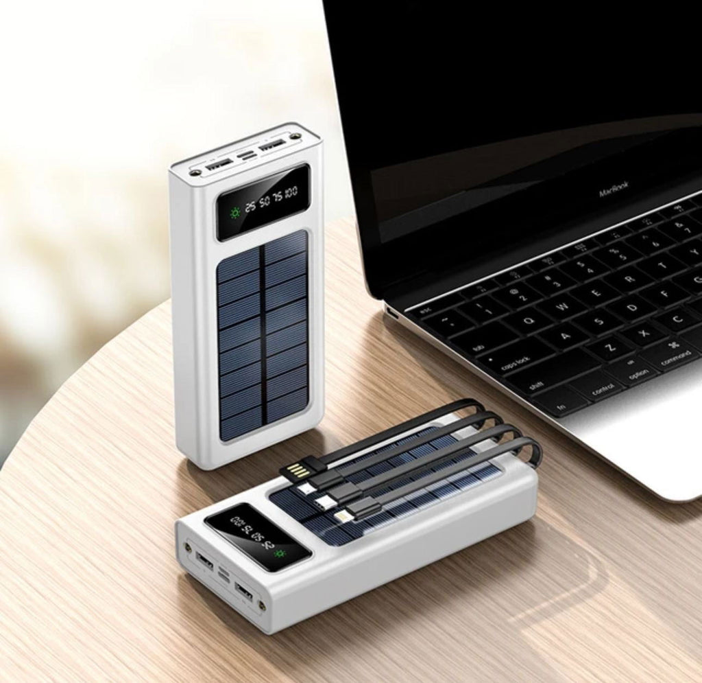 25,000 mAh Power Bank with Solar Capacity - ObjectsUAE - 