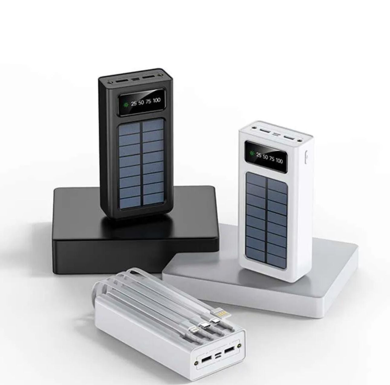 25,000 mAh Power Bank with Solar Capacity - ObjectsUAE - 