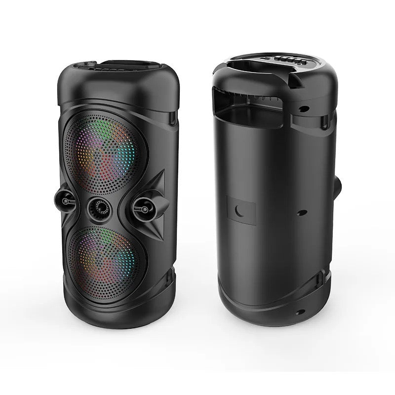 4 Inch Bluetooth Speaker with Lights and Ultra Sound - ObjectsUAE - 