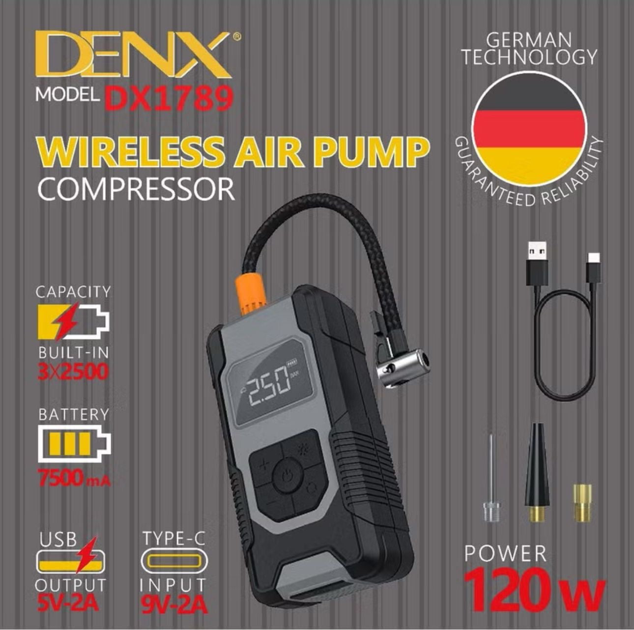 Wireless Air Pump for Cars – Convenient and Portable