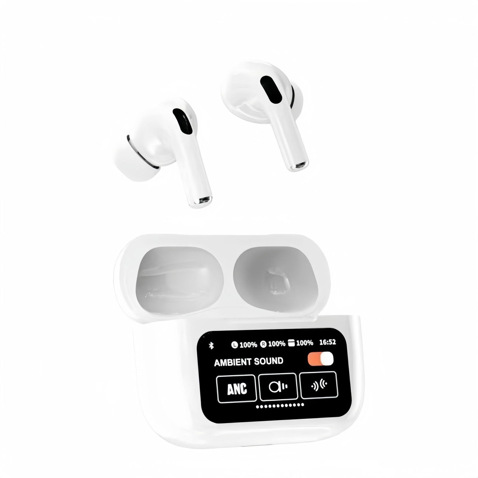 A9 Pro Earbuds with touch screen noise cancellation long battery life - ObjectsUAE - 