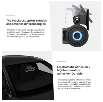 Car Dashcam 170 degrees night vision High Memory capacity - ObjectsUAE - 