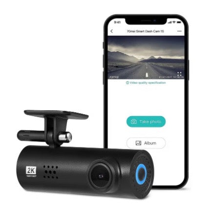 Car Dashcam 170 degrees night vision High Memory capacity - ObjectsUAE - 