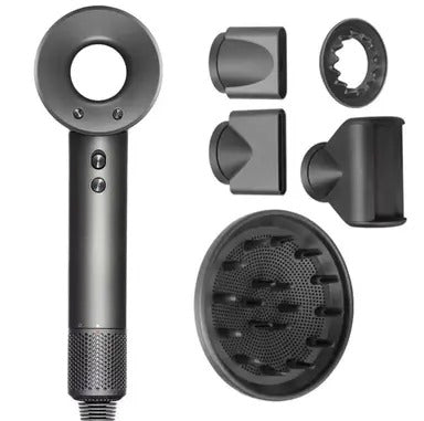 Denx Super Hair Dryer with 5 Accessories 2 Years Warranty - ObjectsUAE - 