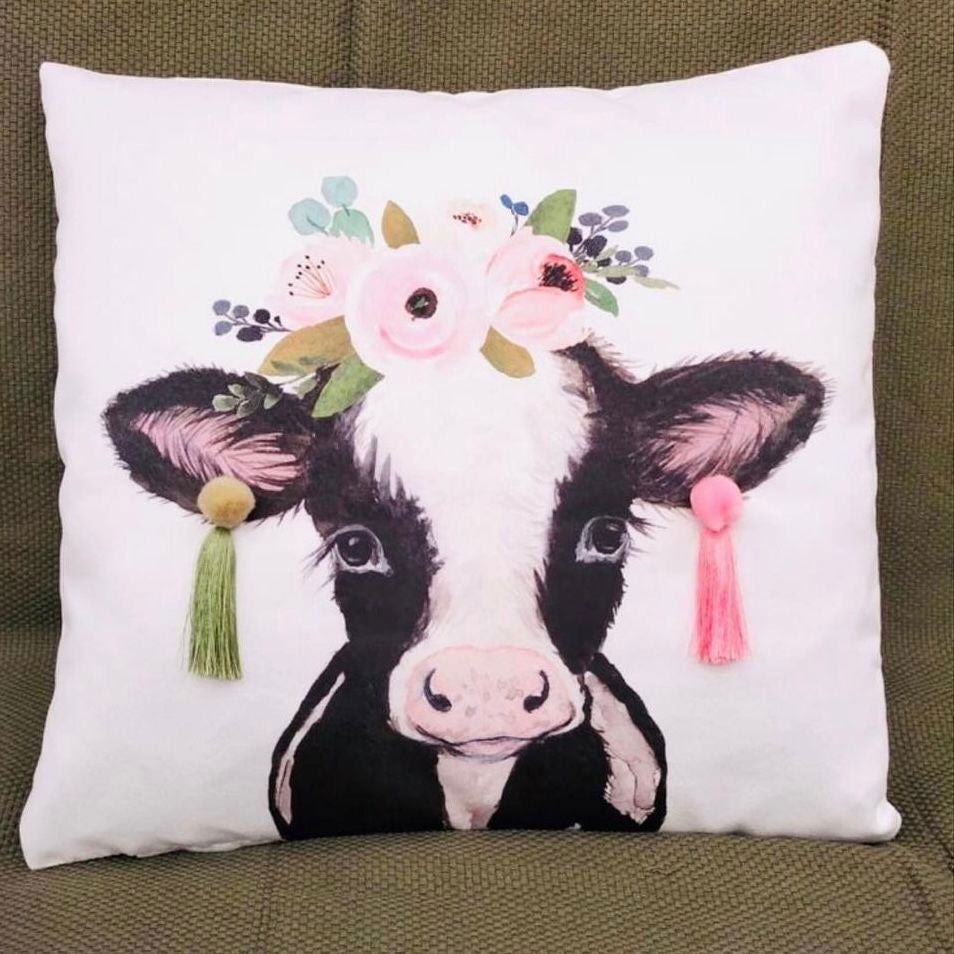 Diva Cow Cushion - ObjectsUAE - 