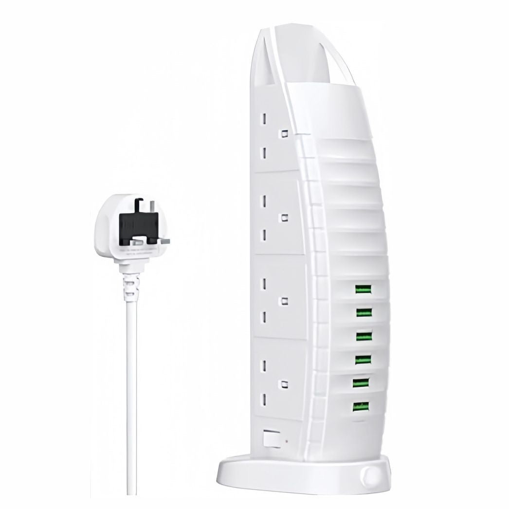 Electric Extension 8 Plugs + USB - ObjectsUAE - 