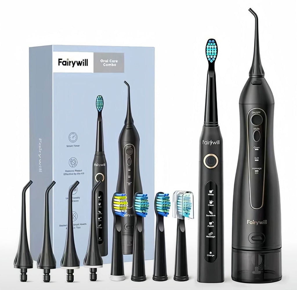 Electric Toothbrush + Water Flosser - ObjectsUAE - 