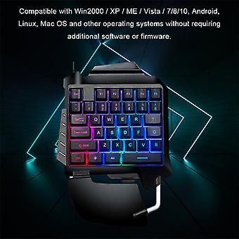 High-Quality Gaming Keyboard with RGB Lights