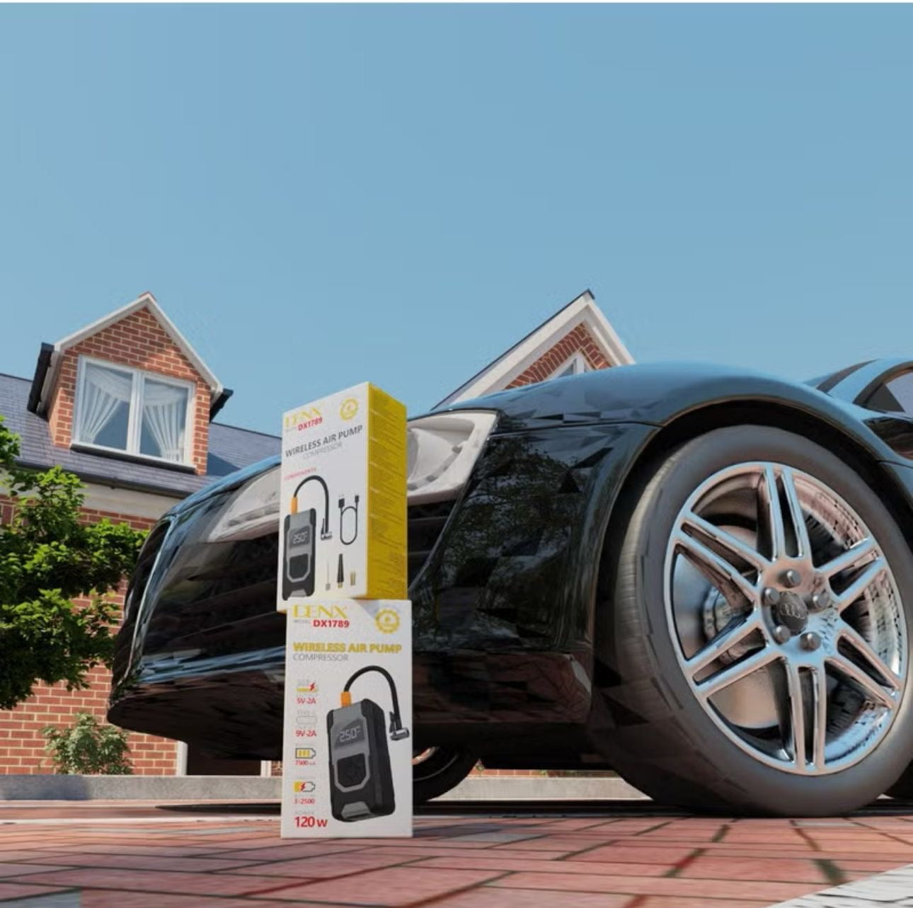 Wireless Air Pump for Cars – Convenient and Portable