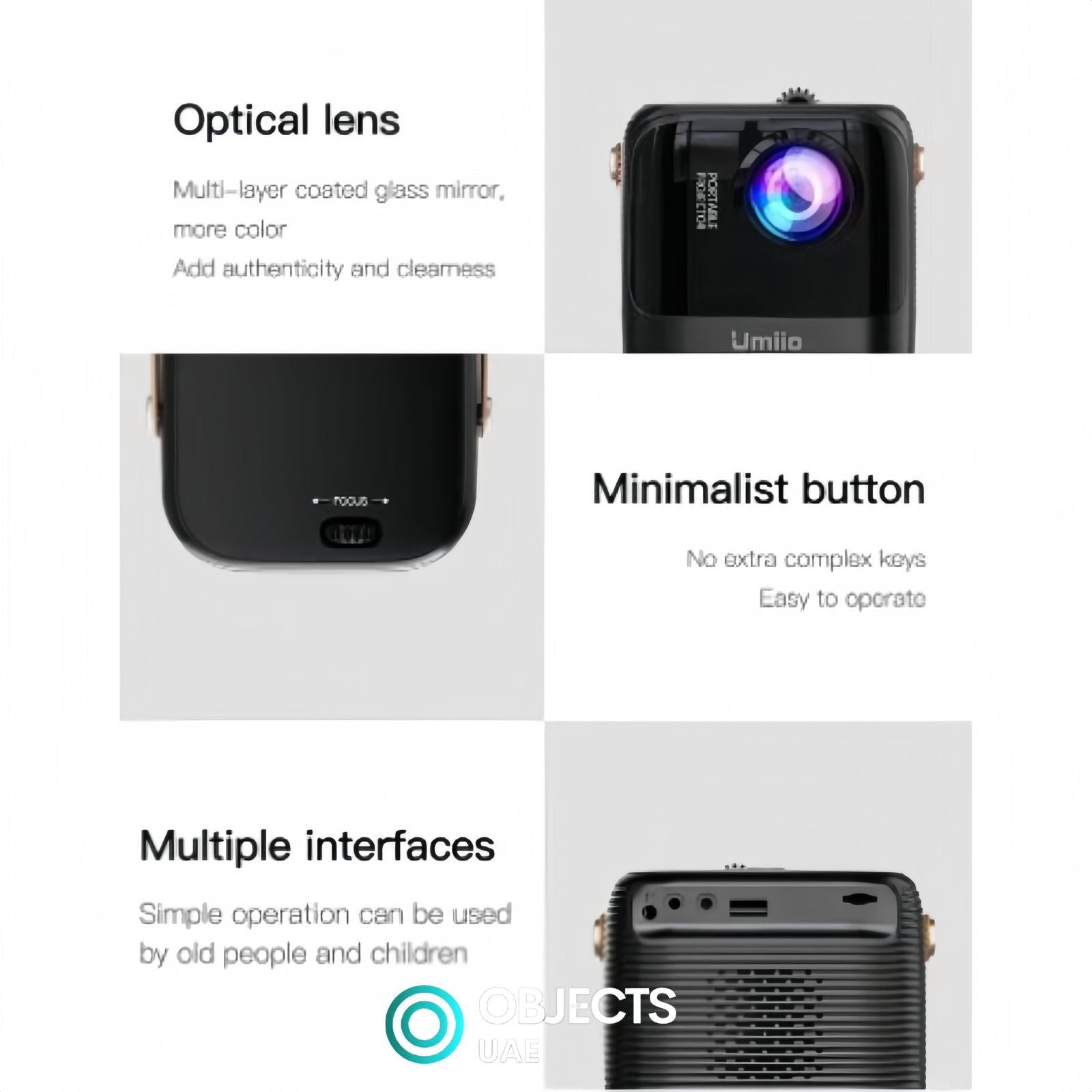 Home Theatre Projector 5G - ObjectsUAE - 