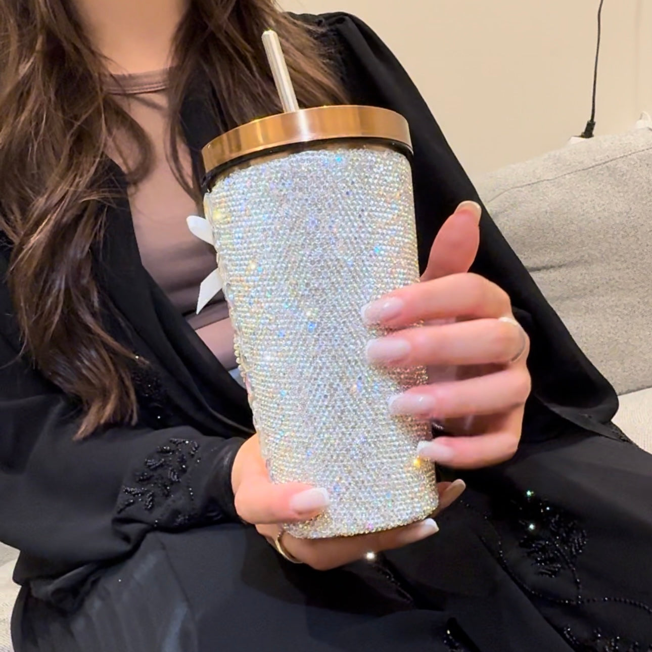 Crystal Coffee Luxury Mug