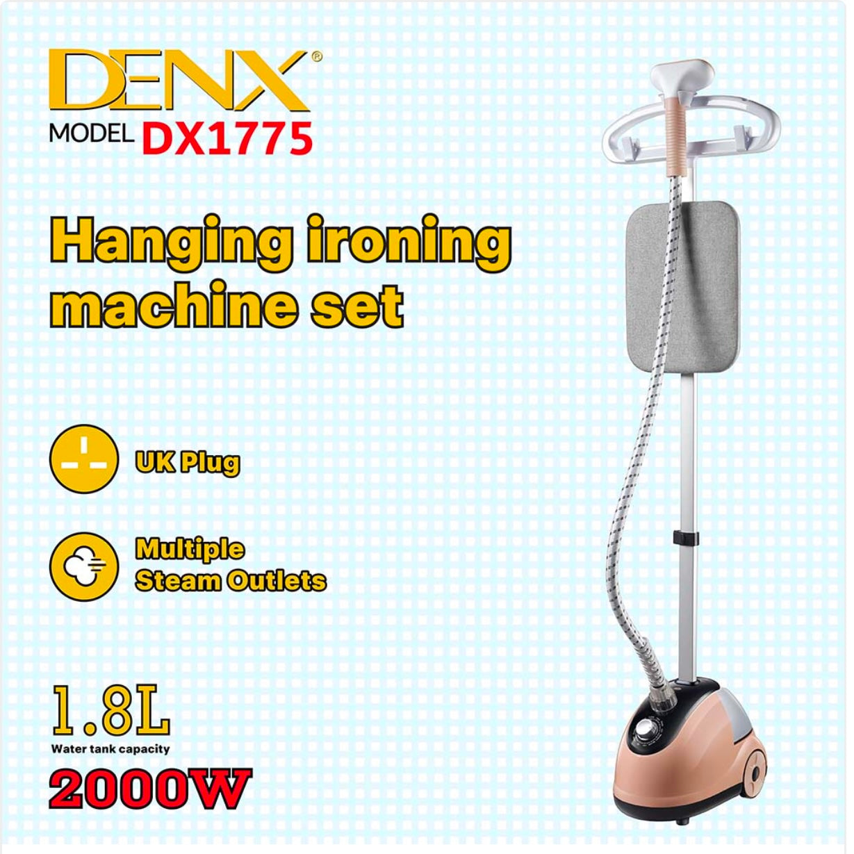 Steam ironing set DENX