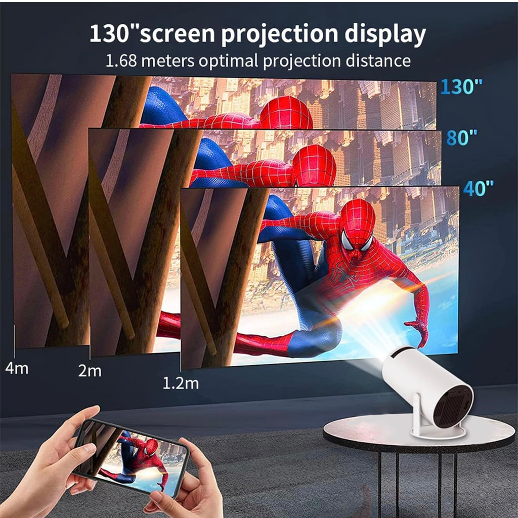 Portable Cinema Projector Big Screen