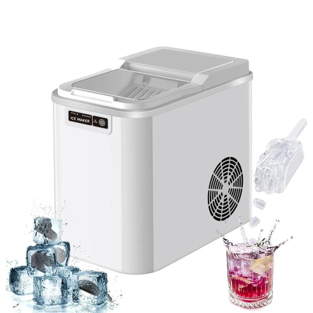 Ice Maker 12Kg ice every 24 Hours 1 year warranty - ObjectsUAE - 