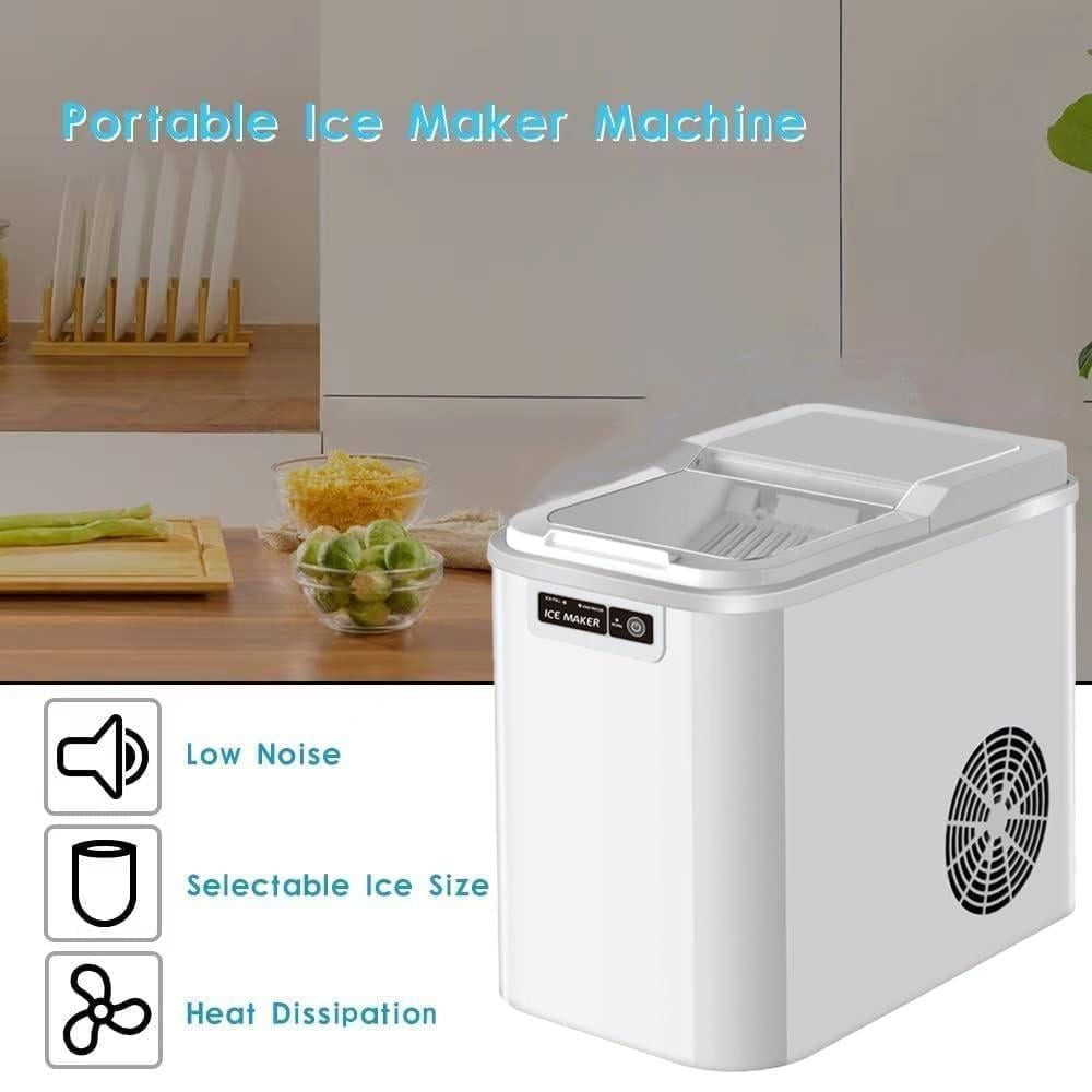 Ice Maker 12Kg ice every 24 Hours 1 year warranty - ObjectsUAE - 