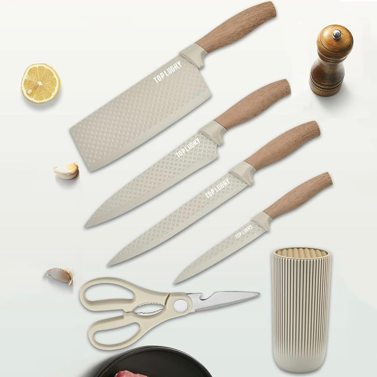 Knife Set 6 pieces Stainless Steel Chef Choice - ObjectsUAE - 