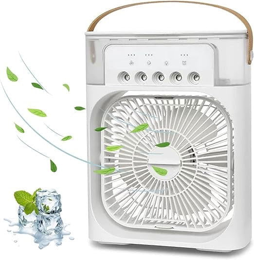 Mist Cooling Fan Hot Summer Days - ObjectsUAE - 