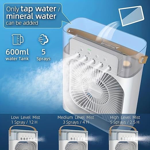 Mist Cooling Fan Hot Summer Days - ObjectsUAE - 