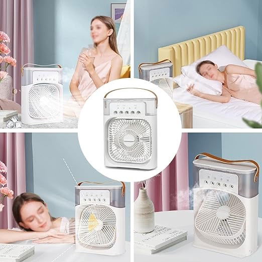 Mist Cooling Fan Hot Summer Days - ObjectsUAE - 