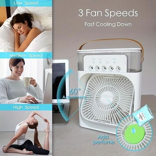 Mist Cooling Fan Hot Summer Days - ObjectsUAE - 