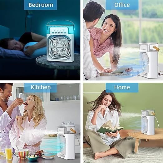 Mist Cooling Fan Hot Summer Days - ObjectsUAE - 