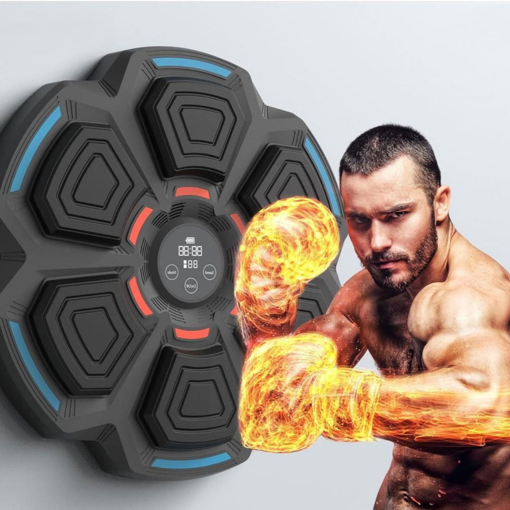 Music Boxing Machine Bluetooth, FAT burning exercise at Home - ObjectsUAE - 