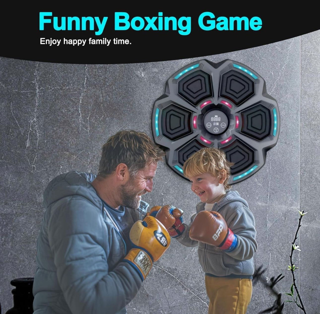 Music Boxing Machine Bluetooth, FAT burning exercise at Home - ObjectsUAE - 