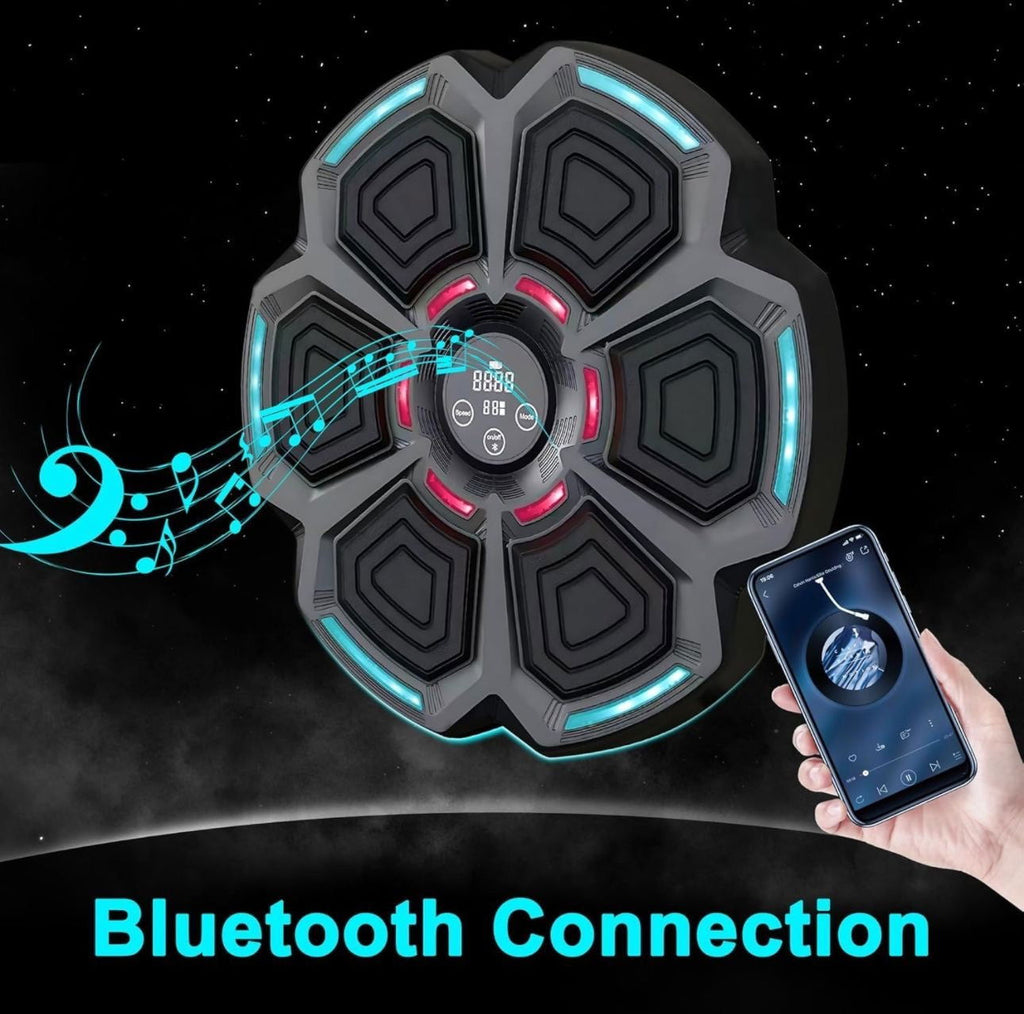 Music Boxing Machine Bluetooth, FAT burning exercise at Home - ObjectsUAE - 