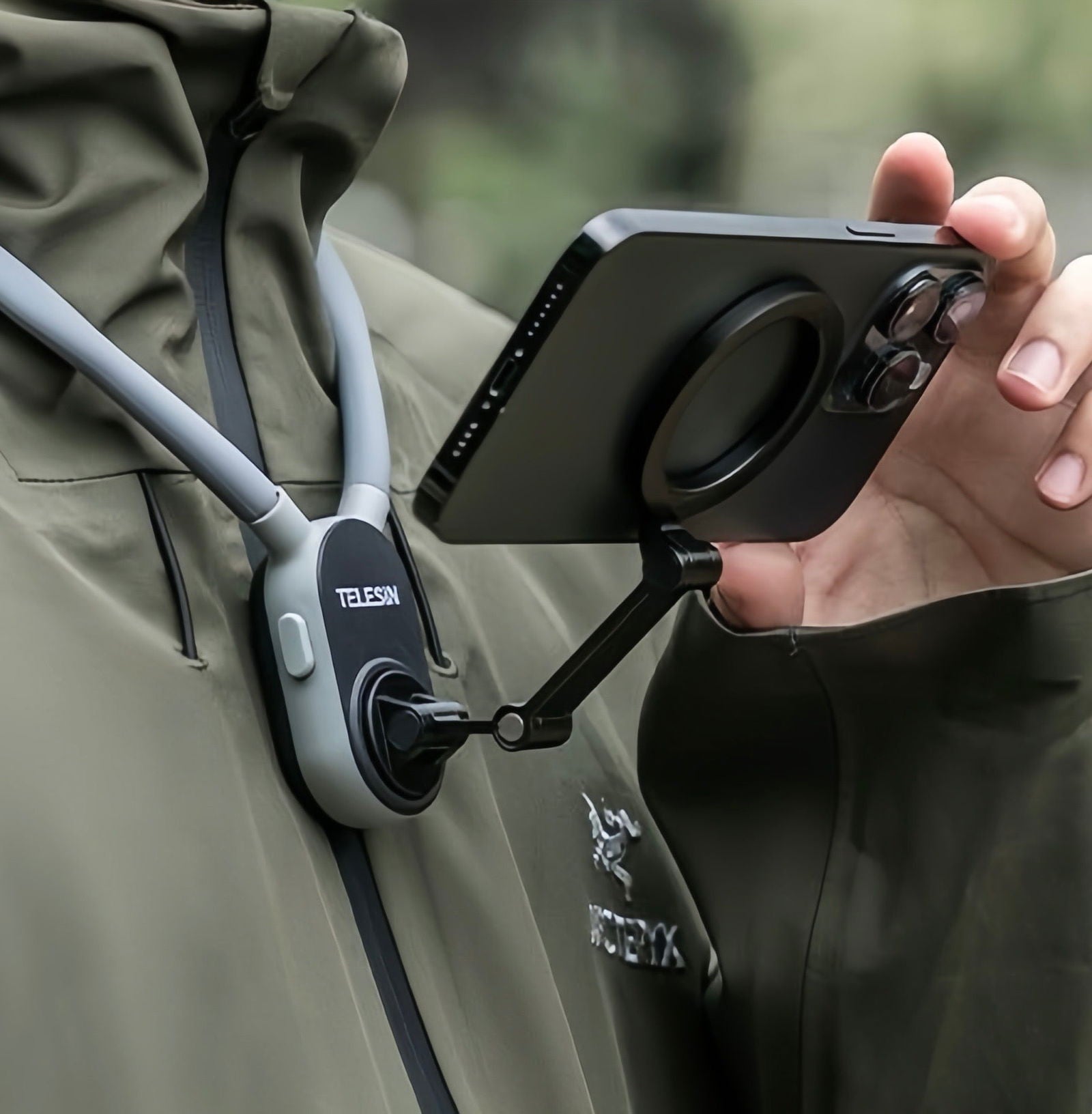Neck Phone Holder Magnetic - ObjectsUAE - 