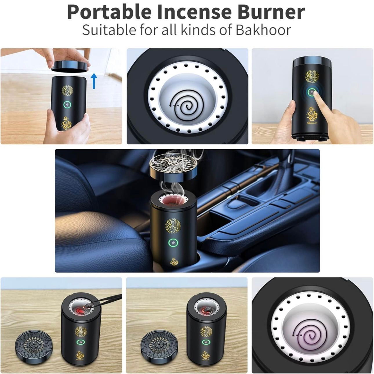 Portable Bakhoor burner - ObjectsUAE - 