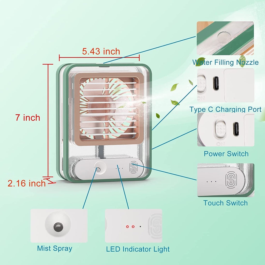 Portable Mist Fan - ObjectsUAE - 