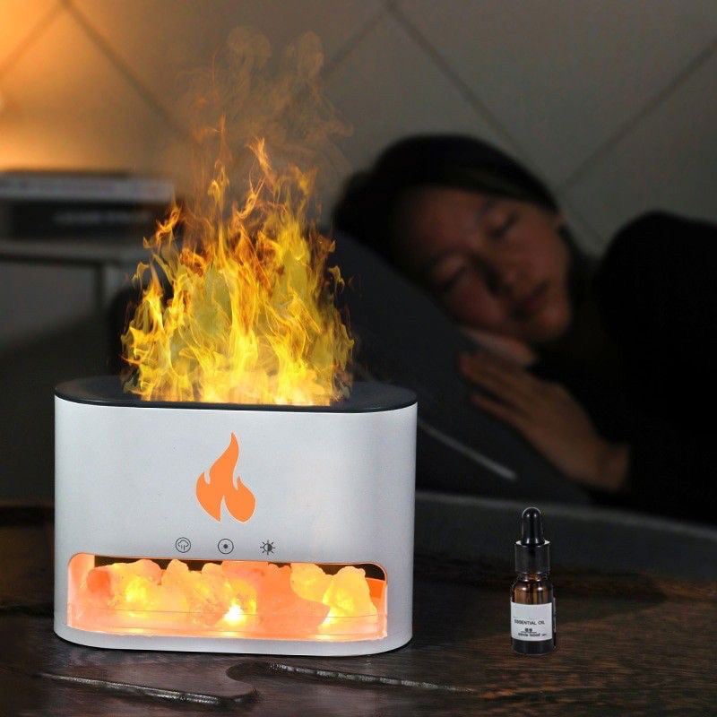 Salt Stone Flam Aroma Diffuser - ObjectsUAE - 