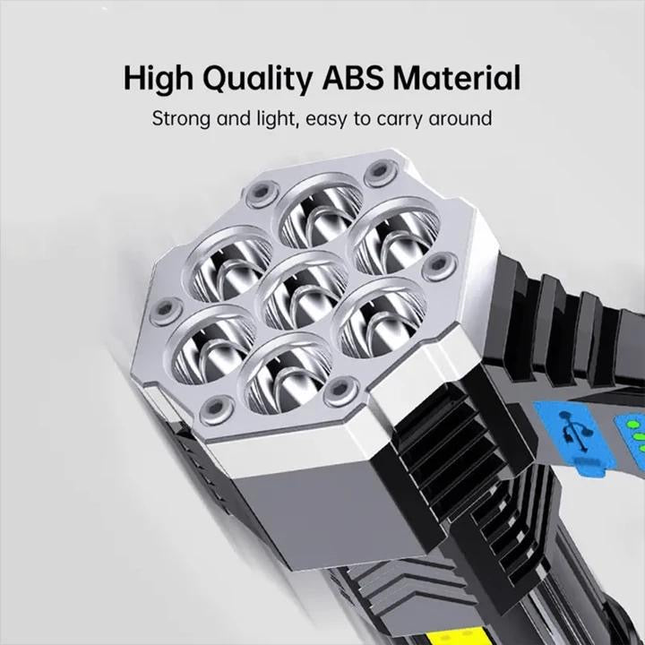 Super Bright Flashlight with 4 modes - ObjectsUAE - 