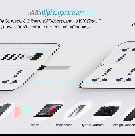 Universal Extension Cord - ObjectsUAE - 