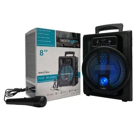 Wireless Speaker 8” Clean and Big Sound - ObjectsUAE - 